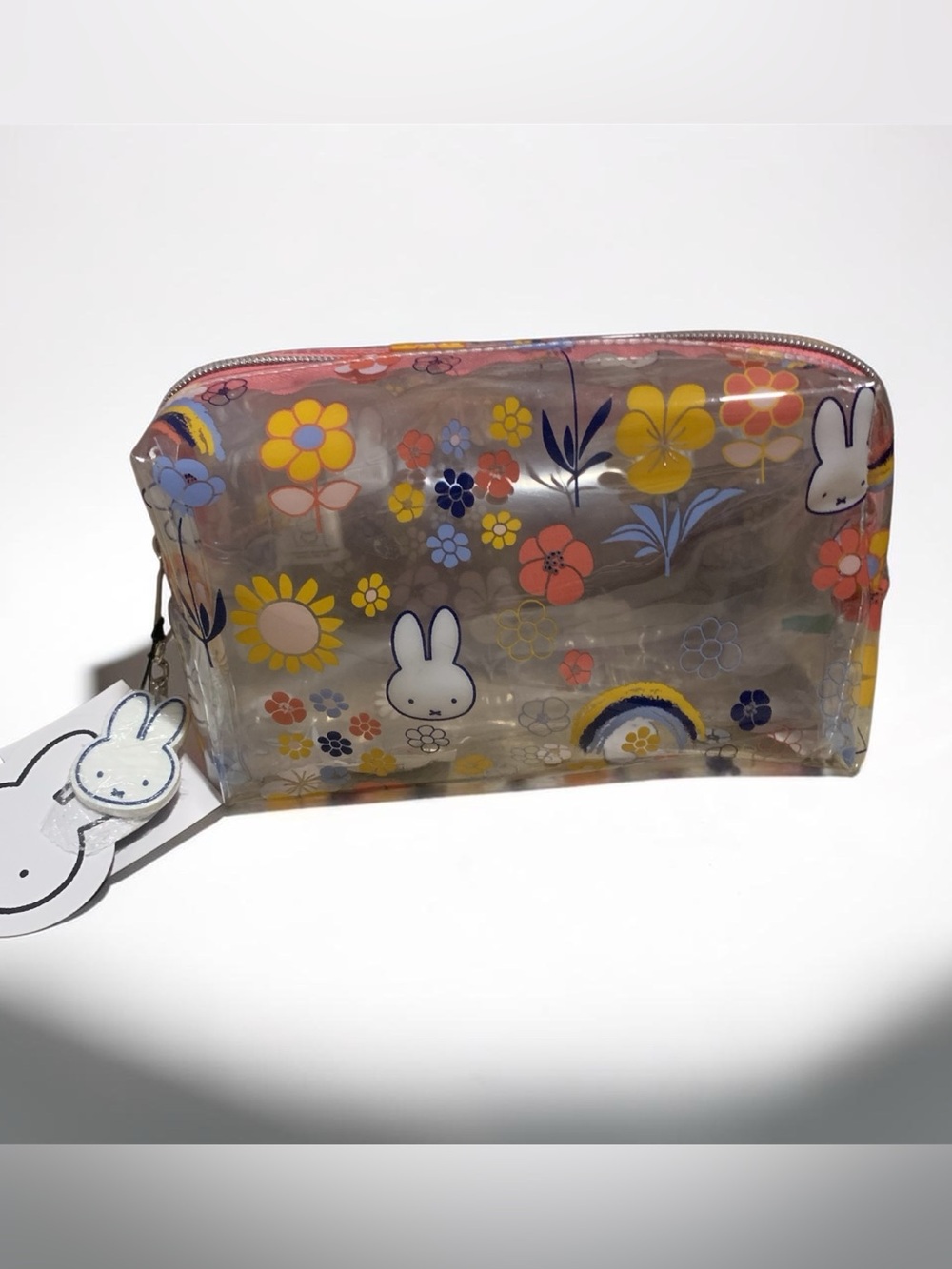 Miffy transparent cosmetic pouch